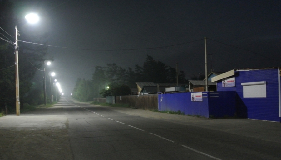 Уличное светодиодное освещение светильниками Аэлита-120